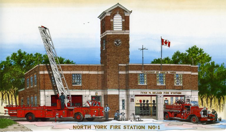 North York Fire Station #1, Toronto Ontario