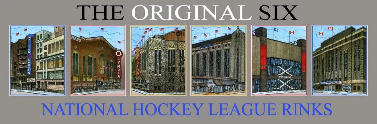 Original Six Full Colour, Hockey Arenas