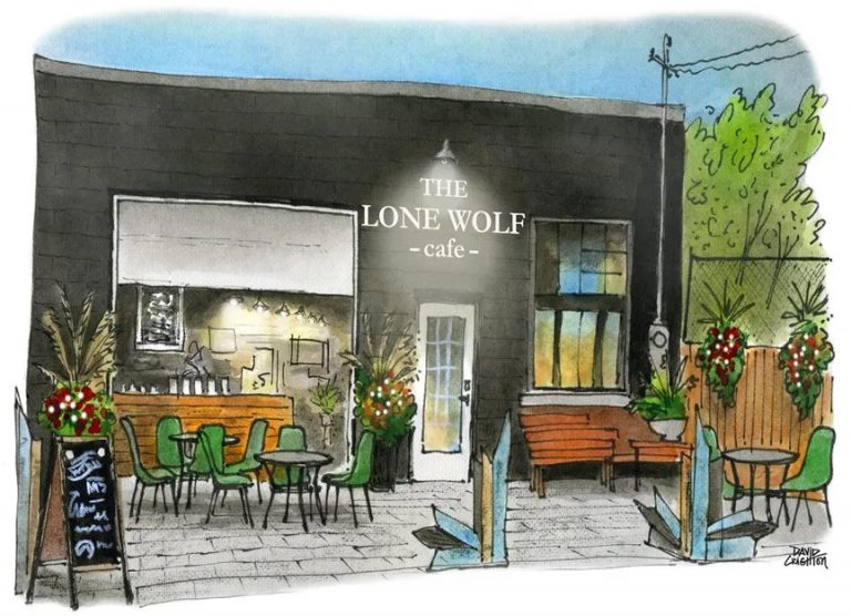 The Lone Wolf Café, Orillia Ontario