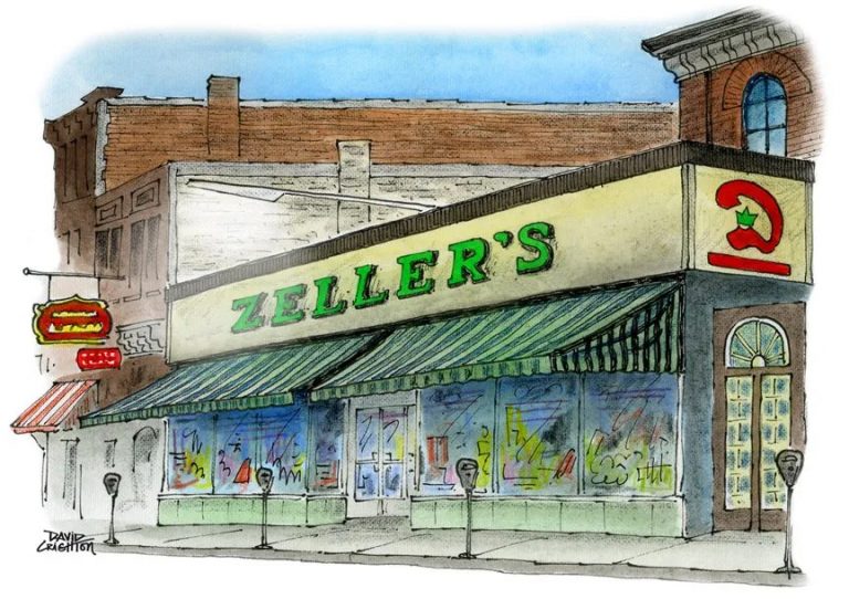 Zeller's Store, Orillia Ontario